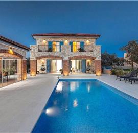 3 bedroom villa with pool, near Zadar, sleeps 8